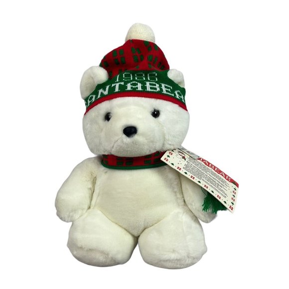 Dayton Hudson Other - Vintage 1986 Santa Bear Plush Dayton Hudson Christmas Holiday Stuffed Animal